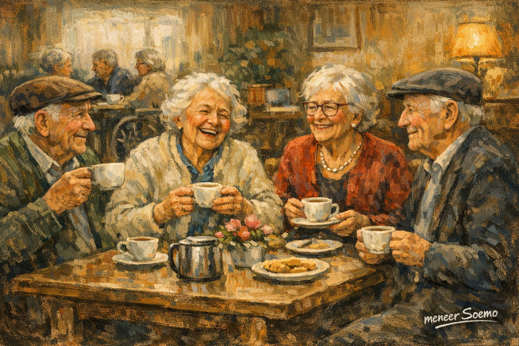 Vrijdagrituelen van Leo en zijn team