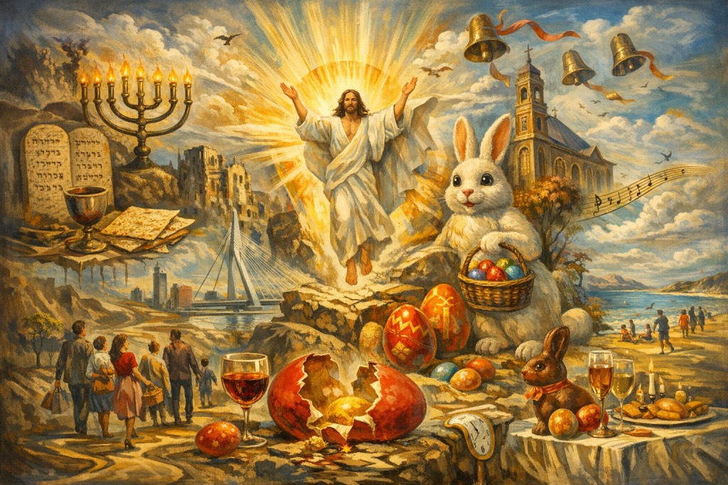 Van Pesach tot paashaas: hoe Pasen zijn tradities&nbsp;kreeg